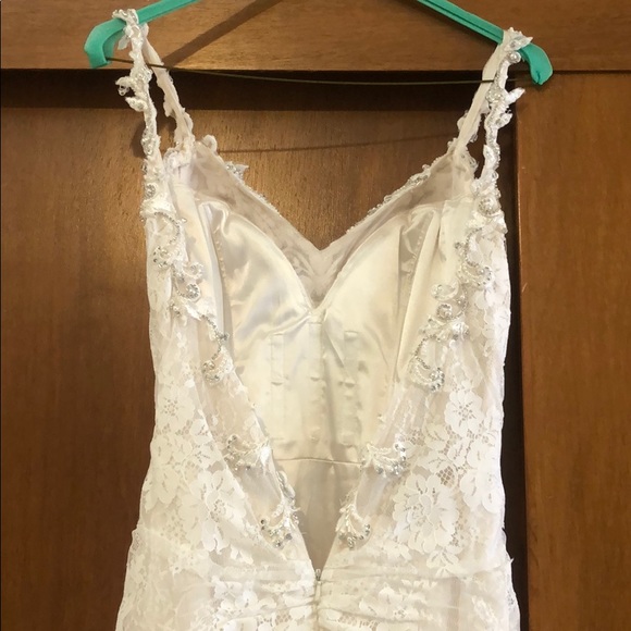 Helena Rebecca Ingram Wedding gown dress size 4 - Picture 10 of 13